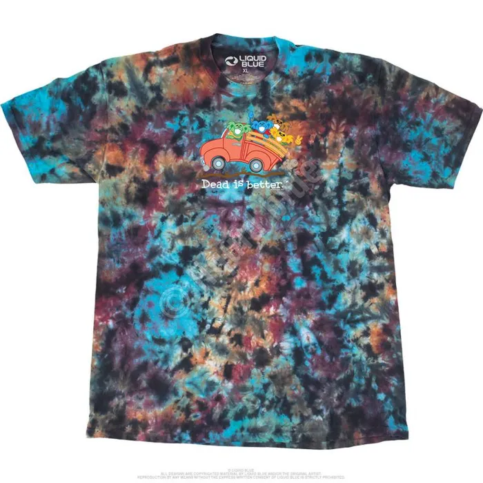 Liquid Blue TShirt Men Truck Dead Is Better TShirt