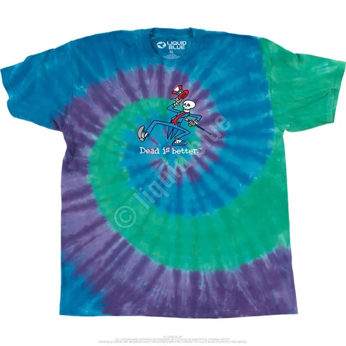 Liquid Blue TShirt Men Yankee Dead Is Better TShirt