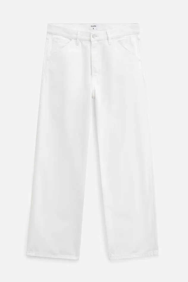 Men Baggy Jeans Ecru Wash Filippa K Jeans