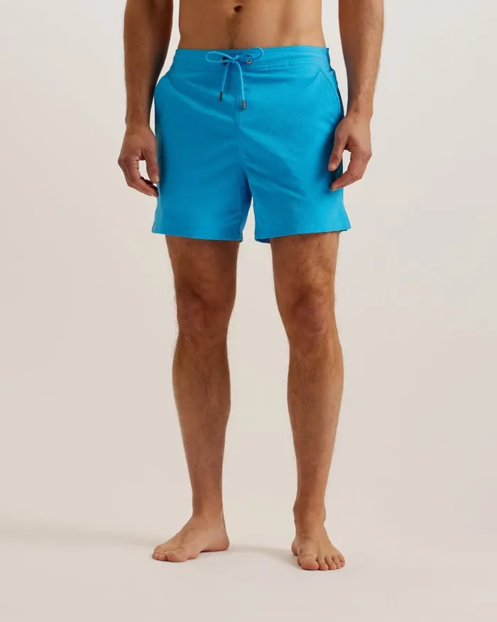 Men COLNE 8211 Plain Textured Swim Shorts Bright Blue Ted Baker Swimwear and Beachwear Men COLNE 8211 Plain Textured Swim Shorts Bright Blue Ted Baker Swimwear and Beachwear