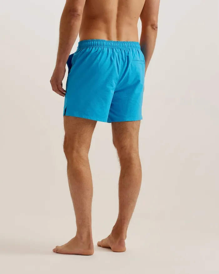 Men COLNE 8211 Plain Textured Swim Shorts Bright Blue Ted Baker Swimwear and Beachwear Men COLNE 8211 Plain Textured Swim Shorts Bright Blue Ted Baker Swimwear and Beachwear