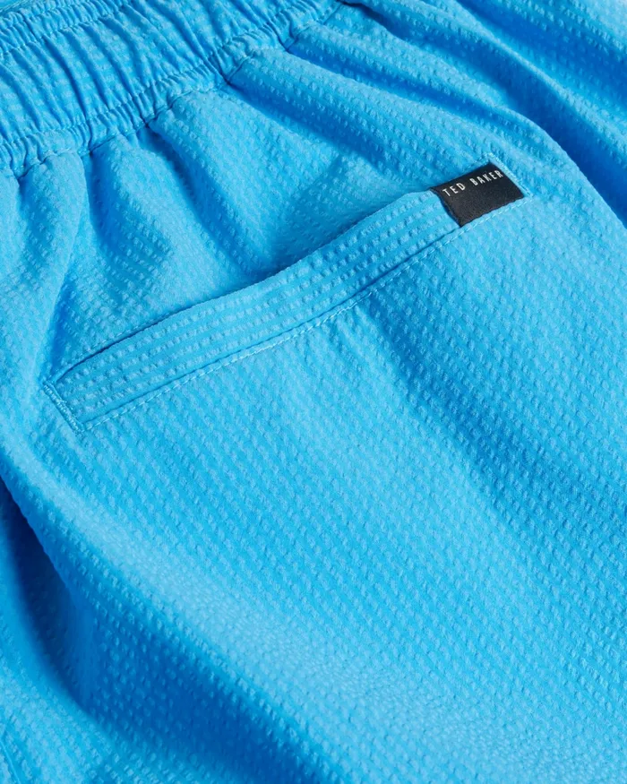 Men COLNE 8211 Plain Textured Swim Shorts Bright Blue Ted Baker Swimwear and Beachwear Men COLNE 8211 Plain Textured Swim Shorts Bright Blue Ted Baker Swimwear and Beachwear