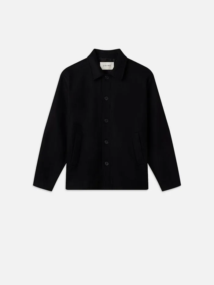 Men FRAME Jackets and Coats Textured Overshirt Jacket