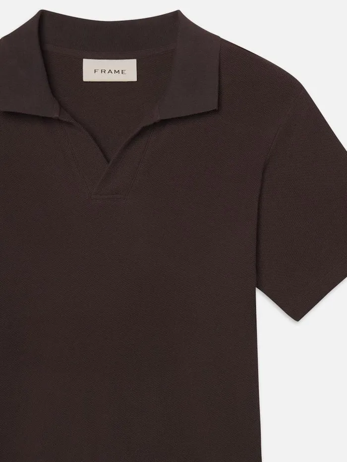 Men FRAME Tees and Polos Jacquard Polo Men FRAME Tees and Polos Jacquard Polo