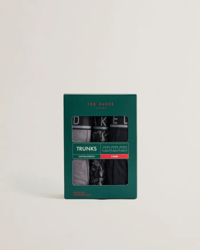 Men GEORGEN 8211 Three Pack Of Assorted Mono Trunks Assorted Ted Baker Underwear Men GEORGEN 8211 Three Pack Of Assorted Mono Trunks Assorted Ted Baker Underwear