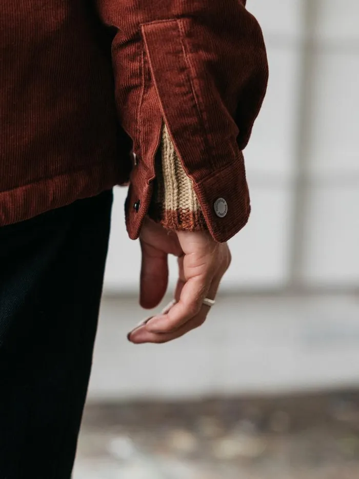 Men Rigger Fleece Lined Jacket Dark Rosewood Finisterre Jackets Coats and Gilets Men Rigger Fleece Lined Jacket Dark Rosewood Finisterre Jackets Coats and Gilets