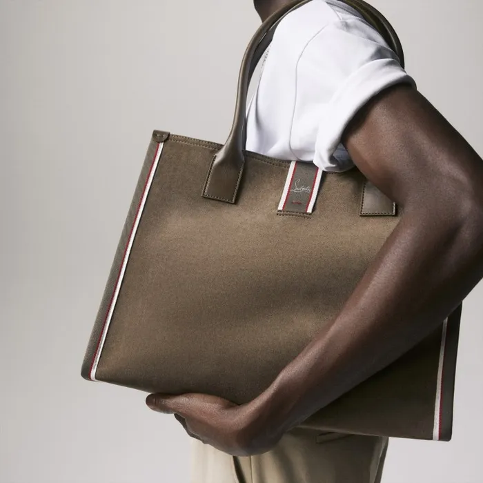 MenWomen Nastroloubi Tote Bag 8211 Reversed Calf Leather 8211 Silex Christian Louboutin Totes MenWomen Nastroloubi Tote Bag 8211 Reversed Calf Leather 8211 Silex Christian Louboutin Totes