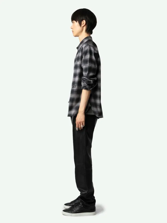 Men Zadig and Voltaire Shirts Stan Shirt Grey