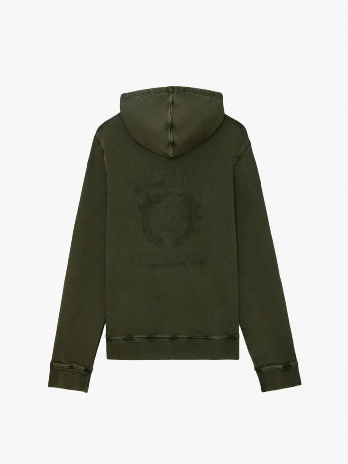 Men Zadig and Voltaire Sweatshirts and Hoodies Sonny Insignia Sweatshirt Helmet Men Zadig and Voltaire Sweatshirts and Hoodies Sonny Insignia Sweatshirt Helmet