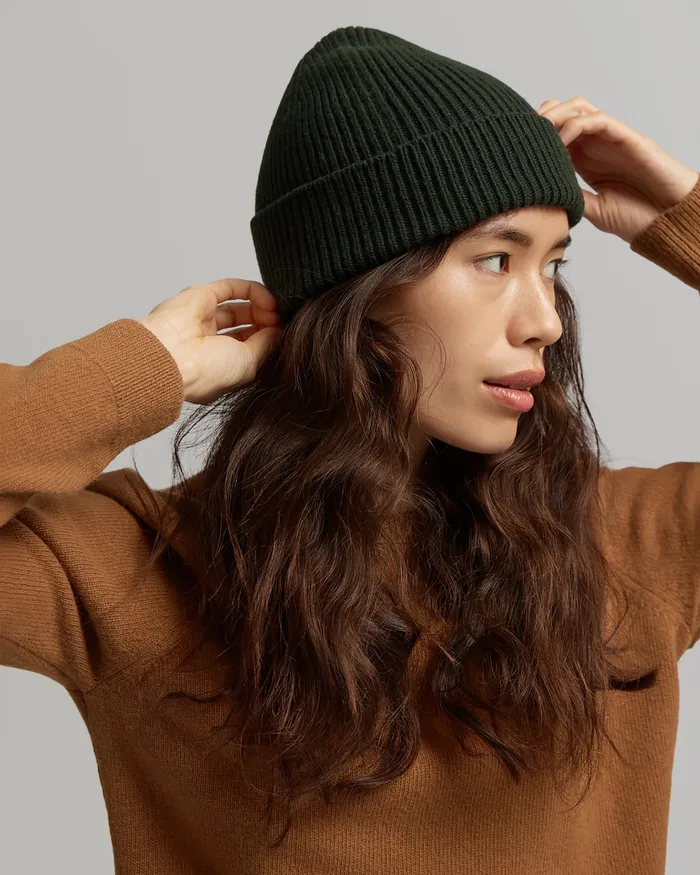 Merino Wool Beanie 8211 Marine Blue Women Beanies Colorfulstandard