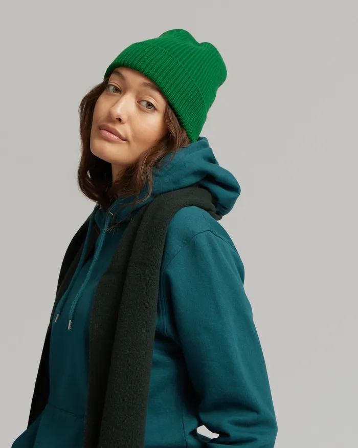 Merino Wool Beanie 8211 Marine Blue Women Beanies Colorfulstandard