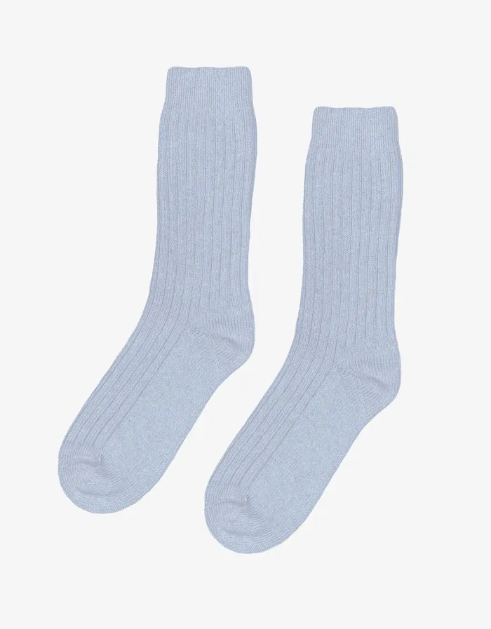 Merino Wool Blend Sock 8211 Polar Blue Socks Colorfulstandard Men