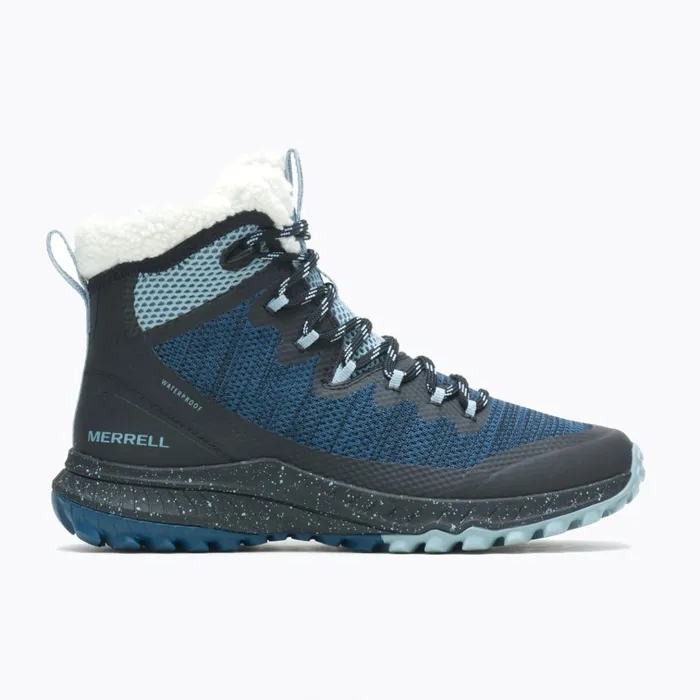 Merrell Bravada Knit Bluff Polar Waterproof Poseidon Women Boots