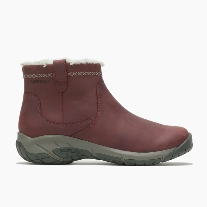 Merrell Encore 4 Bluff Zip Polar Waterproof Sable Women Boots