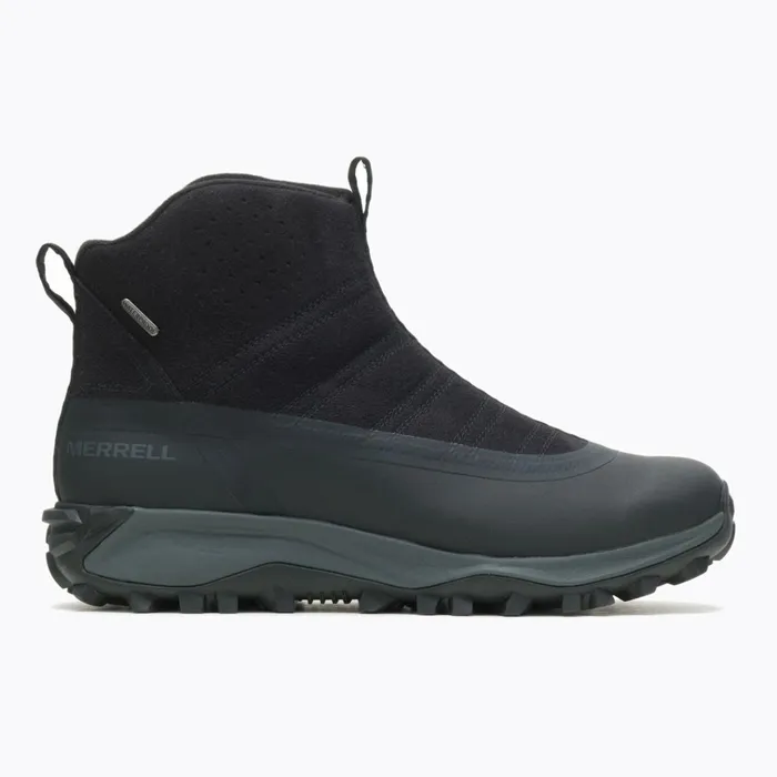 Merrell Thermo Snowdrift Zip Mid Shell Black Men Winter Boots