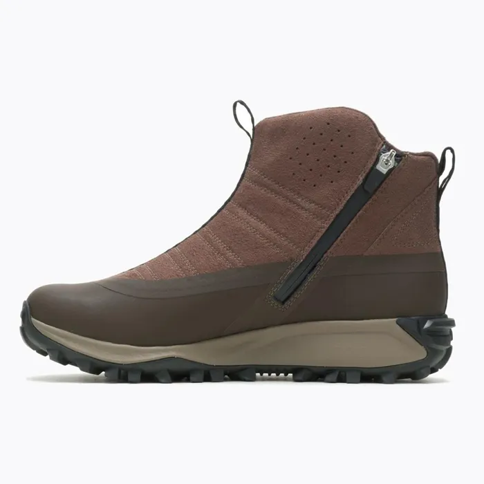 Merrell Thermo Snowdrift Zip Mid Shell Earth Men Winter Boots