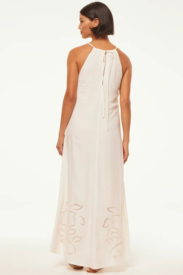 Misa Los Angeles Alejandra Dress White Eyelet Women Dresses