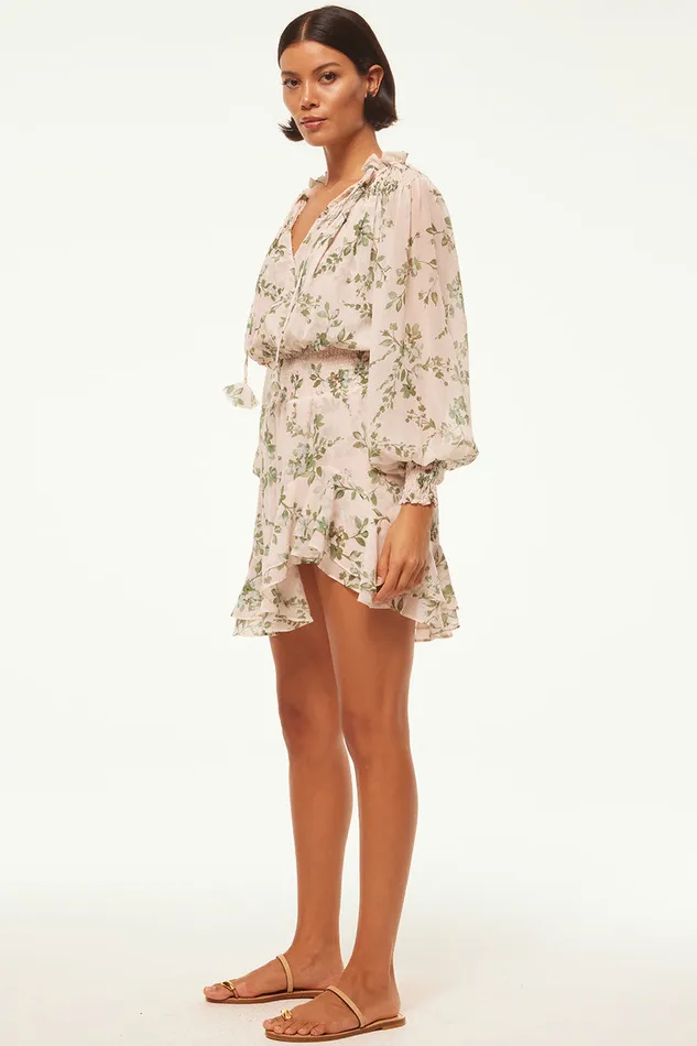 Misa Los Angeles Almaha Dress White Sage Botanica Women Dresses