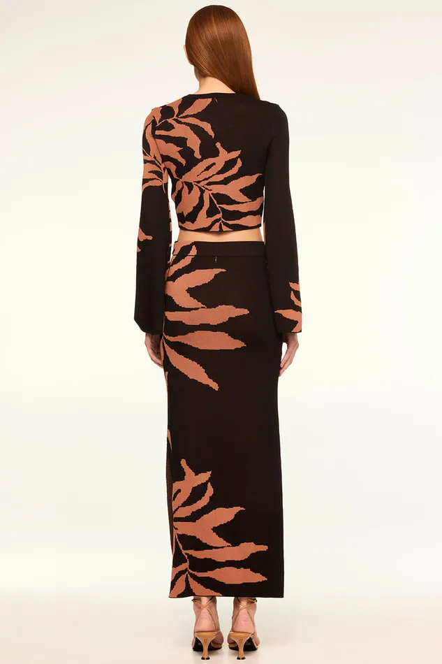 Misa Los Angeles Fira Skirt Fernal Glow Women Matching Sets