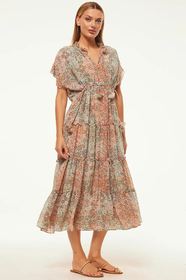 Misa Los Angeles Ilya Dress Ombre Tapestry Women Dresses