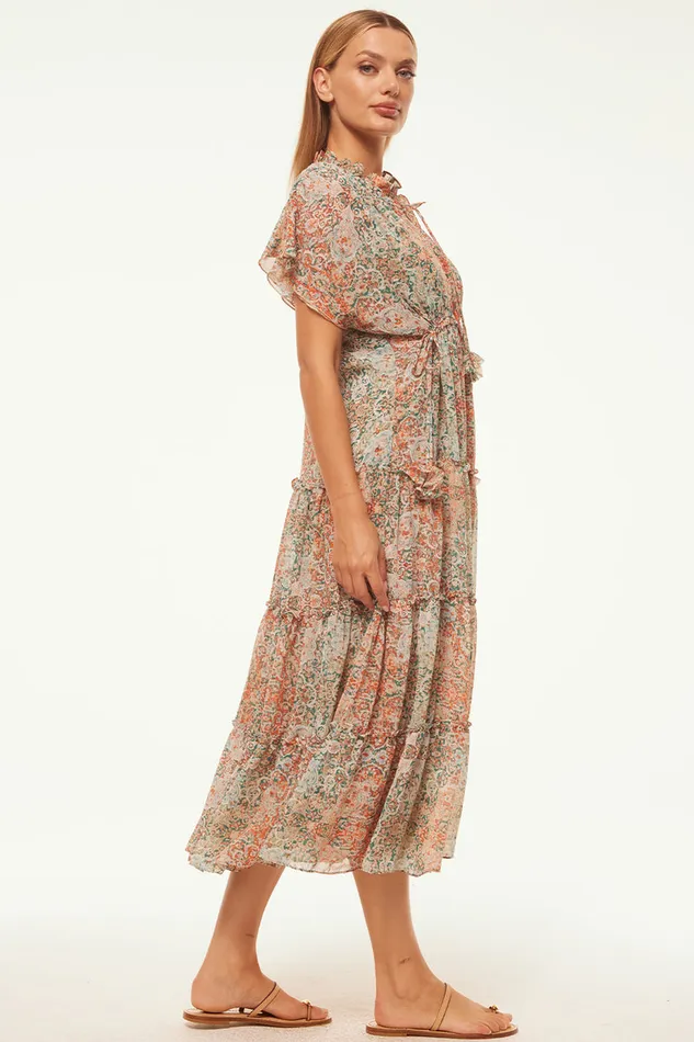 Misa Los Angeles Ilya Dress Ombre Tapestry Women Dresses