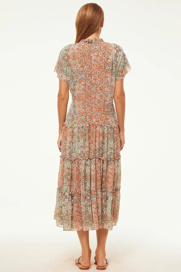 Misa Los Angeles Ilya Dress Ombre Tapestry Women Dresses