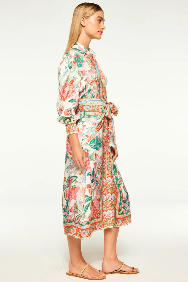 Misa Los Angeles Kasbah Dress Casablanca Border Mix Women Dresses