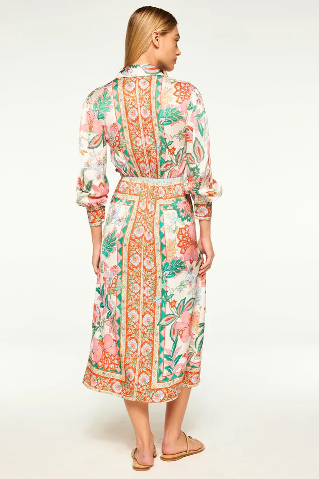 Misa Los Angeles Kasbah Dress Casablanca Border Mix Women Dresses