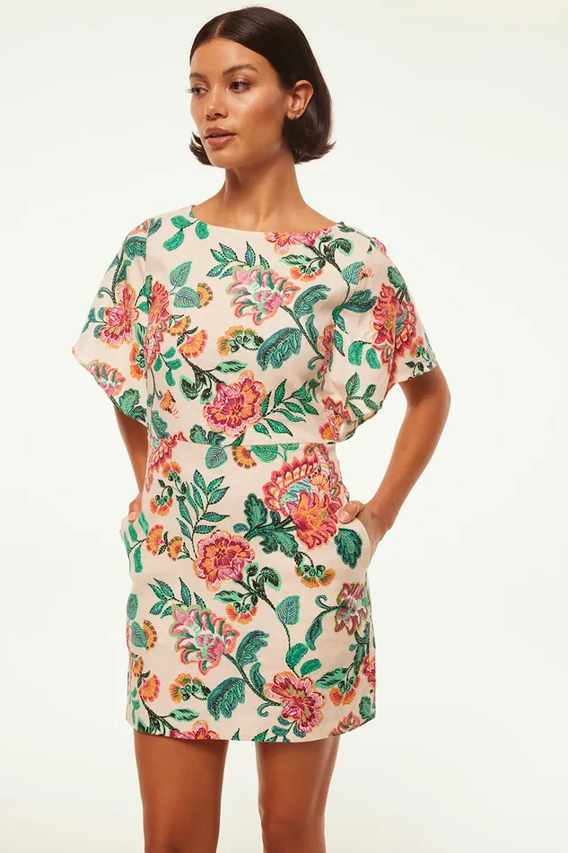 Misa Los Angeles Layla Dress Malika Paisley Floral Women Dresses