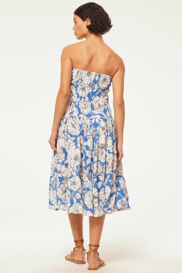 Misa Los Angeles Lola Convertible Gardenia Crinkle Women Skirts and Shorts