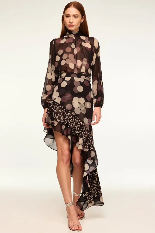 Misa Los Angeles Lulu Top Polka Dot Large Women Matching Sets