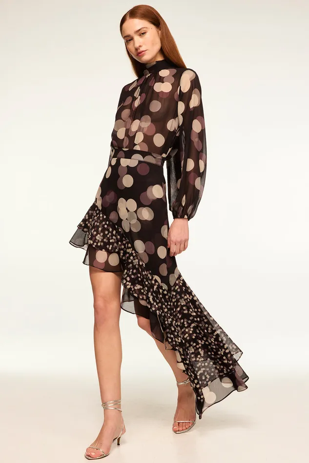 Misa Los Angeles Lulu Top Polka Dot Large Women Matching Sets