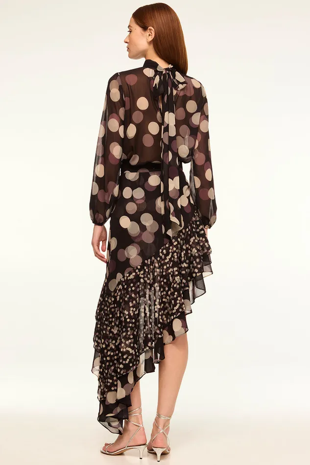 Misa Los Angeles Lulu Top Polka Dot Large Women Matching Sets