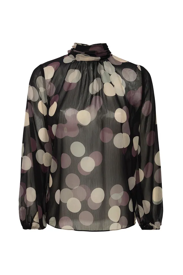 Misa Los Angeles Lulu Top Polka Dot Large Women Matching Sets