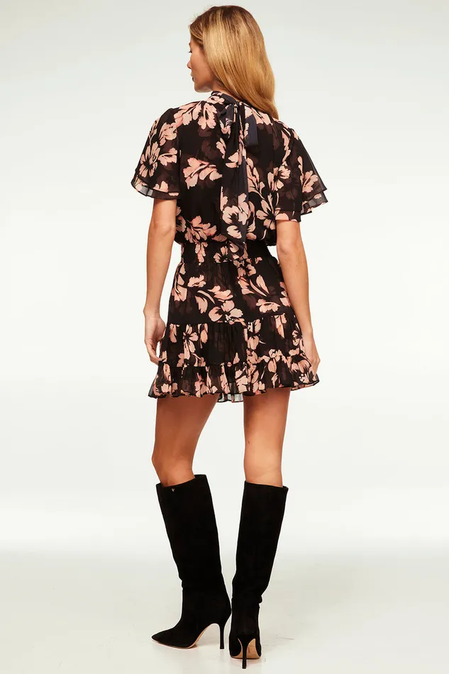 Misa Los Angeles Saffie Dress Auric Flora Women Dresses