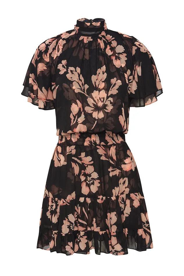 Misa Los Angeles Saffie Dress Auric Flora Women Dresses