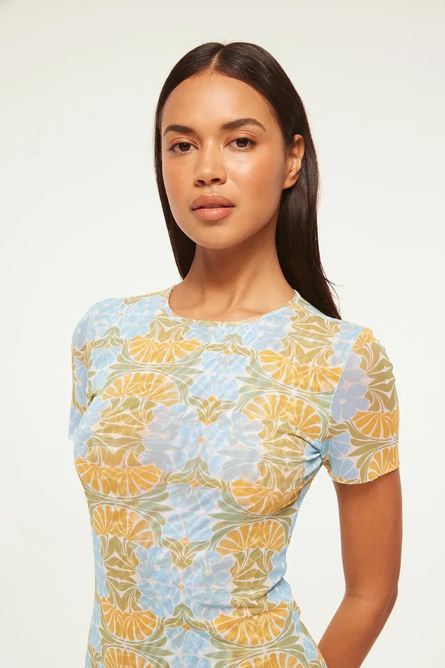 Misa Los Angeles Vina Dress Citrus Slice Women Dresses