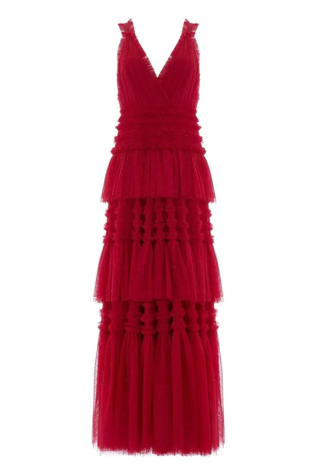 Needle and Thread Dresses Candice Gown Red 8211 Women