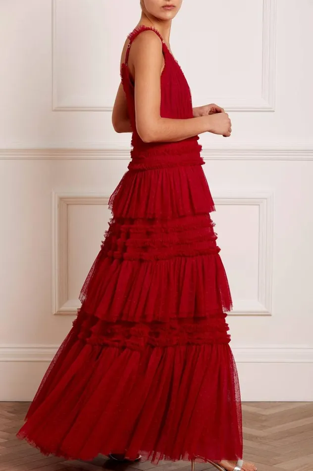 Needle and Thread Dresses Candice Gown Red 8211 Women