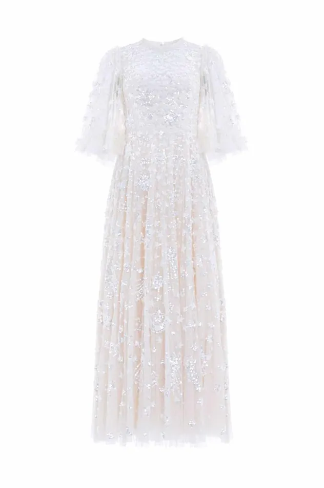 Needle and Thread Dresses Constellation Gloss Ankle Gown Champagne 8211 Women