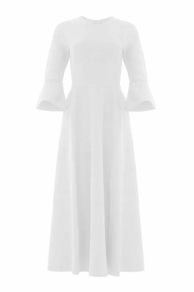 Needle and Thread Dresses Pretty Pointelle Knit Gown White 8211 Women