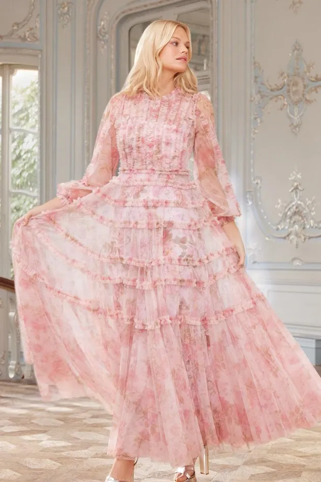 Needle and Thread Dresses Rose Bluebell Esme Gown Pink 8211 Women