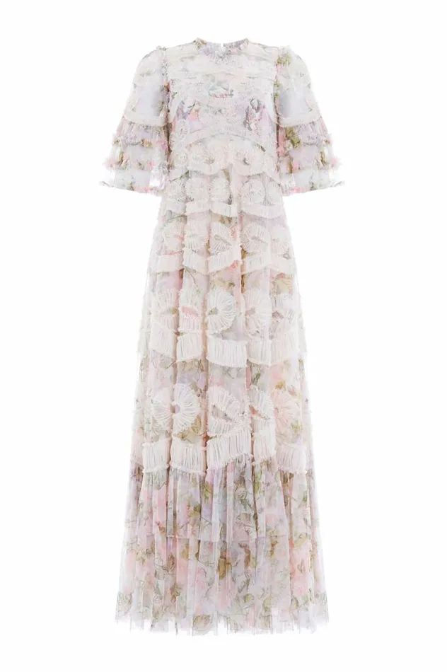 Needle and Thread Dresses Rose Powder Ingrid Gown Multi 8211 Women