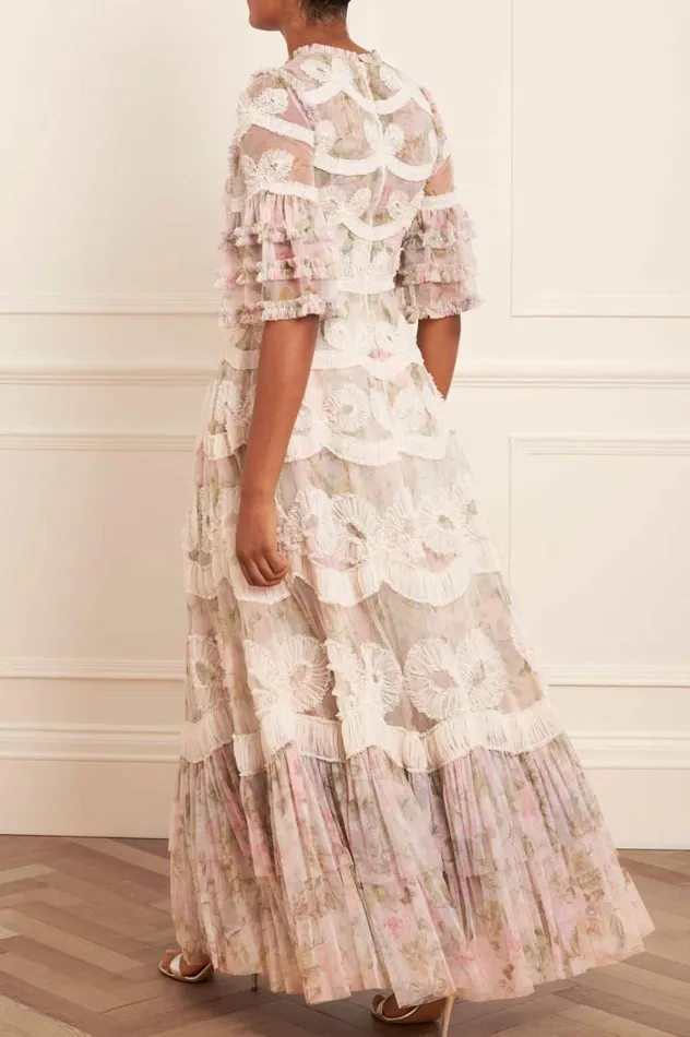 Needle and Thread Dresses Rose Powder Ingrid Gown Multi 8211 Women