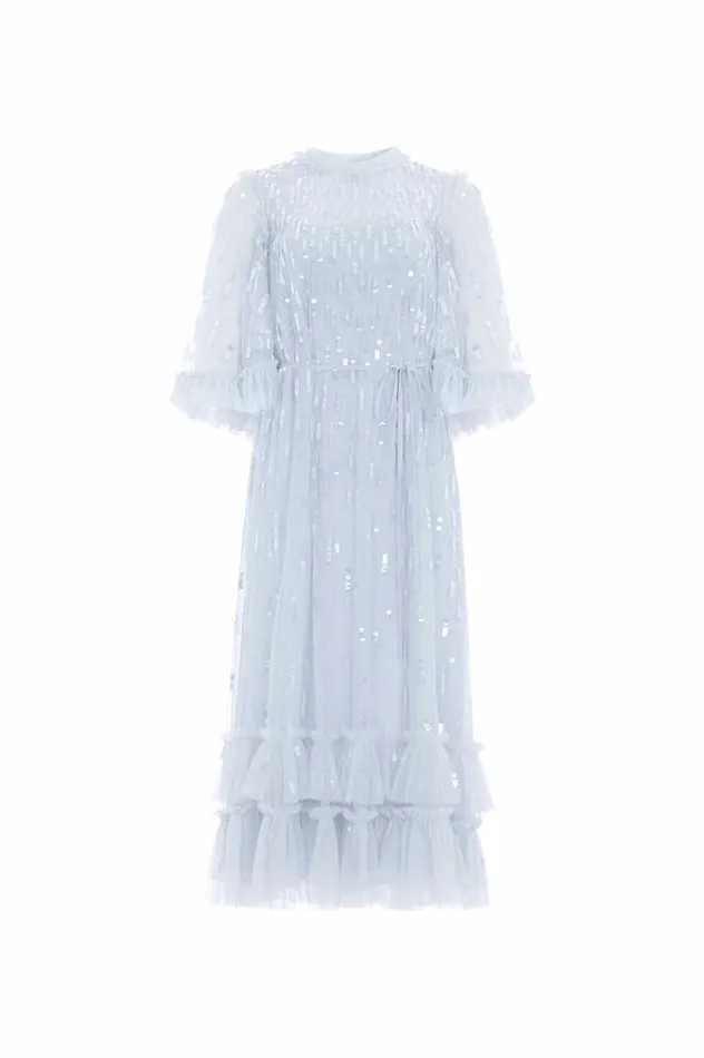 Needle and Thread Dresses Sequin Dash Ballerina Dress Blue 8211 Women