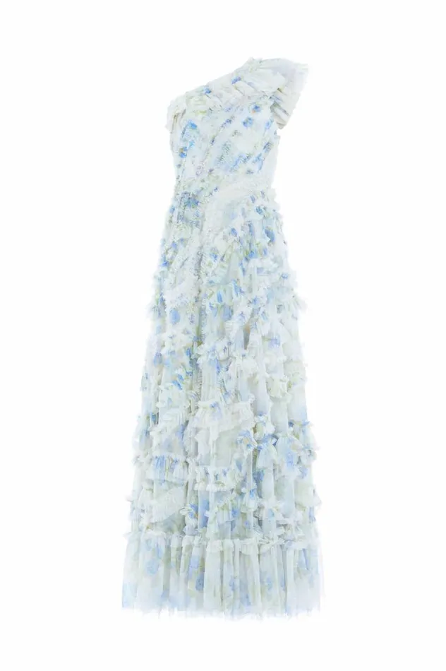 Needle and Thread Dresses Summer Posy Aaliyah OneShoulder Gown Multi 8211 Women