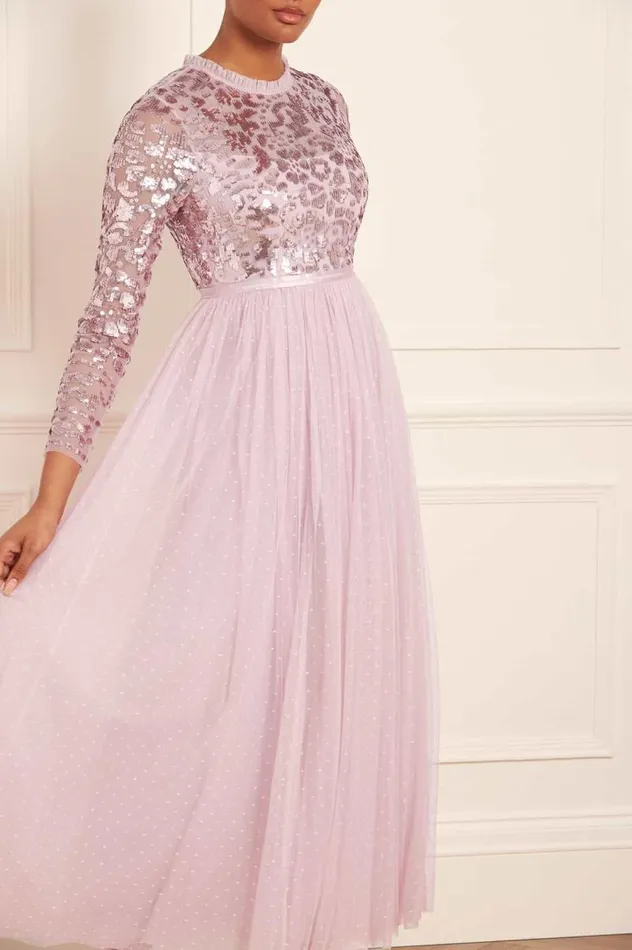 Needle and Thread Dresses Tempest Bodice Ankle Gown Pink 8211 Women