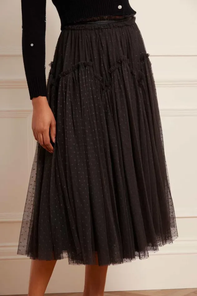 Needle and Thread Skirts Arabesque Midaxi Skirt Black 8211 Women