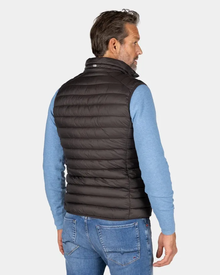 NZA New Zealand Auckland Jackets Brown Padded Vest 8211 Mud 8211 Men NZA New Zealand Auckland Jackets Brown Padded Vest 8211 Mud 8211 Men