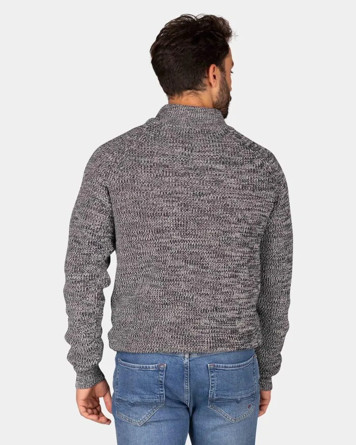 NZA New Zealand Auckland Knitwear Navy Cotton Sweater With HalfZip 8211 Winter Navy 8211 Men NZA New Zealand Auckland Knitwear Navy Cotton Sweater With HalfZip 8211 Winter Navy 8211 Men